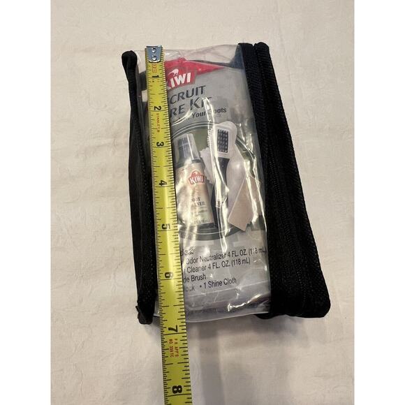 Vintage Unopened Kiwi Recruit Care Boot Cleaner Odor Neutralizer Kit w/ Brushes - Picture 12 of 12